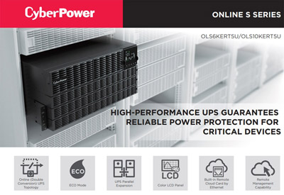 Расширение линейки ИБП CyberPower OLS моделями 5 и 6 кВА