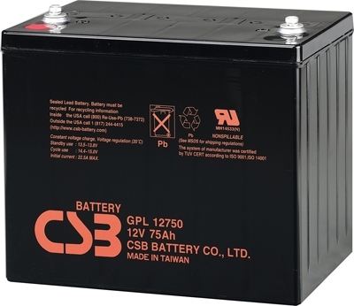 Аккумулятор CSB GPL 12750