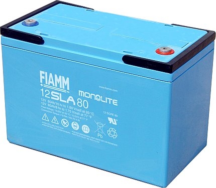 Фото 1: Аккумулятор Fiamm 12 SLA 80 12V 80Ah