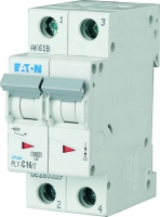 Фото 1: Автоматический выключатель Eaton PL7-C10/2 263357