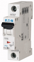 Фото 1: Автоматический выключатель Eaton PL6-B6/1 286518