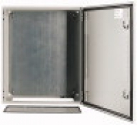 Фото 1: Металлический навесной щит с монтажной платой Eaton CS-66/300 111700