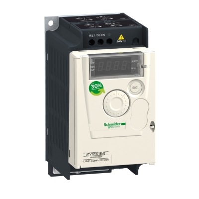 Преобразователь частоты Altivar 12 0.18 кВт 120В 1Ф Schneider Electric ATV12H018F1