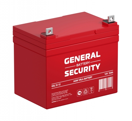 Фото 1: Аккумулятор General Security GSL 33-12