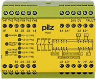 Фото 1: PU3Z 24VDC 3n/o 1n/c 6so Реле контроля Pilz 775510