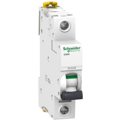 Фото 1: Автоматический выключатель Acti 9 iC60H 1П 16A B Schneider Electric A9F88116