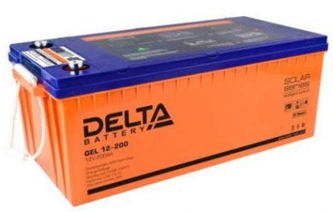Фото 1: Delta GEL 12-200 Аккумуляторная батарея 12V 200Ah