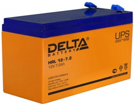 Delta HRL 12-7.2 Аккумуляторная батарея 12V 7.2Ah
