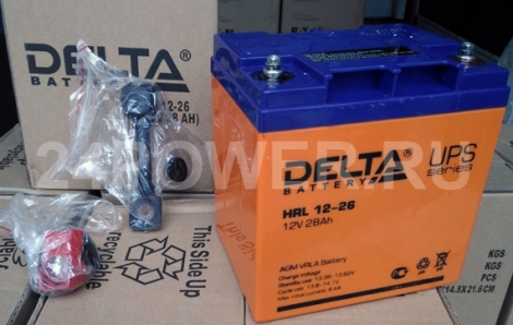 Delta HRL 12-26 Аккумуляторная батарея 12V 28Ah