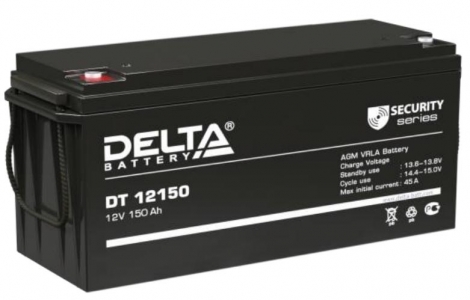 Фото 1: Delta DT 12150 Аккумуляторная батарея 12V 150Ah
