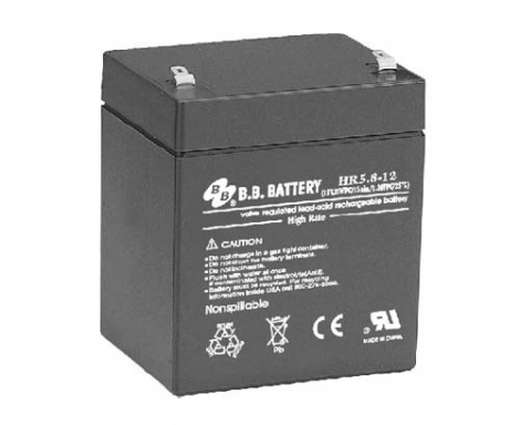 Фото 1: Аккумулятор BB Battery HR 5,8-12