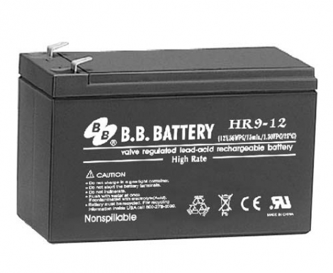 Фото 1: Аккумулятор BB Battery HR 9-12
