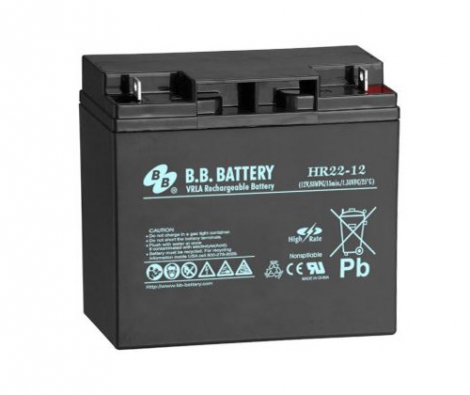 Фото 1: Аккумулятор BB Battery HR 22-12