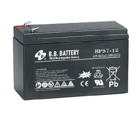 Фото 1: Аккумулятор BB Battery BPS 7-12