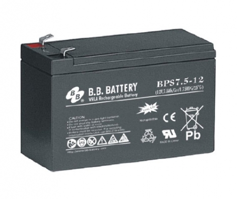Фото 1: Аккумулятор BB Battery BPS 7.5-12