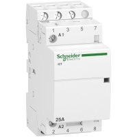 Модульный контактор Schneider Electric iCT 25A 3НО 220/240В АС 50ГЦ A9C20833
