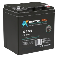 Аккумулятор Восток СК-1226 12V, 26Ah, AGM, до 5 лет