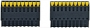 Set spring terminals PNOZ mc1p/ma1p Набор клемм с пружинными зажимами Pilz 783700