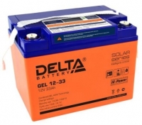 Delta GEL 12-33 Аккумуляторная батарея 12V 33Ah