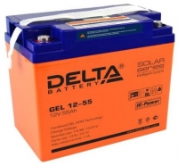 Delta GEL 12-55 Аккумуляторная батарея 12V 55Ah