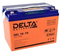 Delta GEL 12-75 Аккумуляторная батарея 12V 75Ah