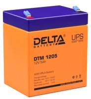 Delta DTM 1205 Аккумуляторная батарея 12V 5Ah
