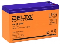 Delta HR 12-28W Аккумуляторная батарея 12V 7Ah