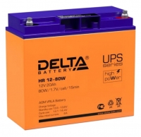 Delta HR 12-80W Аккумуляторная батарея 12V 20Ah