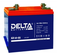 Delta GX 12-55 Аккумуляторная батарея 12V 55Ah