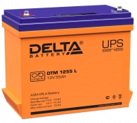 Аккумуляторная батарея 12V 55Ah Delta DTM 1255 L